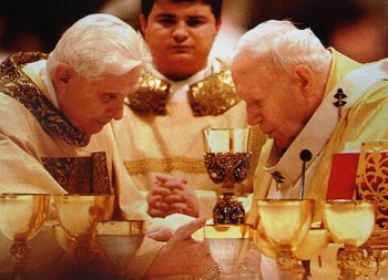 Bento XVI e João Paulo II