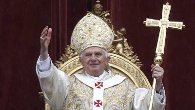 Papa Bento XVI na Missa de Páscoa